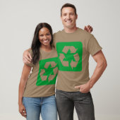 Recycelnd Zeichen - grün T-Shirt (Unisex)