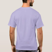 Recycelnd Zeichen - Lila T-Shirt (Rückseite)