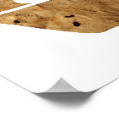 Recycelnd Zeichen Poster (Ecke)