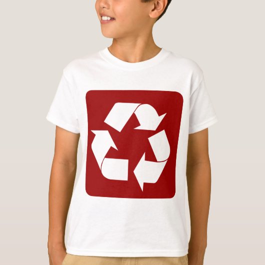 Recycelnd Zeichen - Ruby T-Shirt (Vorderseite)