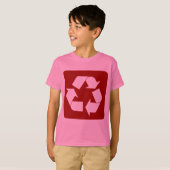 Recycelnd Zeichen - Ruby T-Shirt (Vorne ganz)