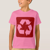 Recycelnd Zeichen - Ruby T-Shirt (Vorderseite)