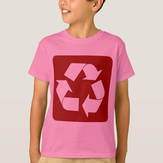 Recycelnd Zeichen - Ruby T-Shirt (Vorderseite)