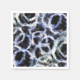 recyceltes Indigo Shibori : Serviette