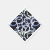 recyceltes Indigo Shibori : Serviette (Ecke)