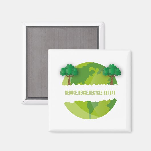 Recyceltest der Wiederverwendung reduzieren Magnet (Vorderseite/Rückseite)