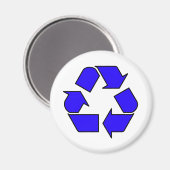 Recyceltest-Symbol-Pfeil 3R für die Wiederverwendu Magnet (Vorderseite/Rückseite)