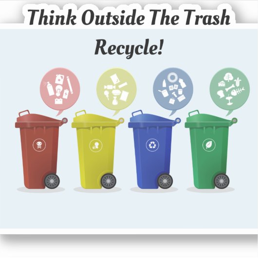 Recycle Aufkleber