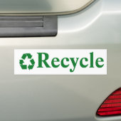 Recycle Autoaufkleber (Auf Auto)