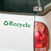 Recycle Autoaufkleber (Auf Lkw)