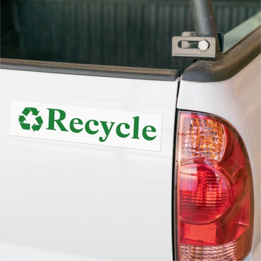 Recycle Autoaufkleber (Auf Lkw)