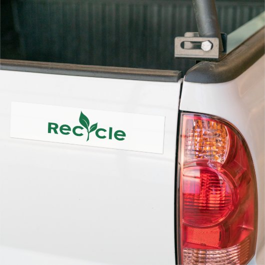 Recycle Autoaufkleber (Auf Lkw)