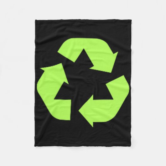Recycle der Umweltverträglichkeit Fleecedecke (Vorderseite)