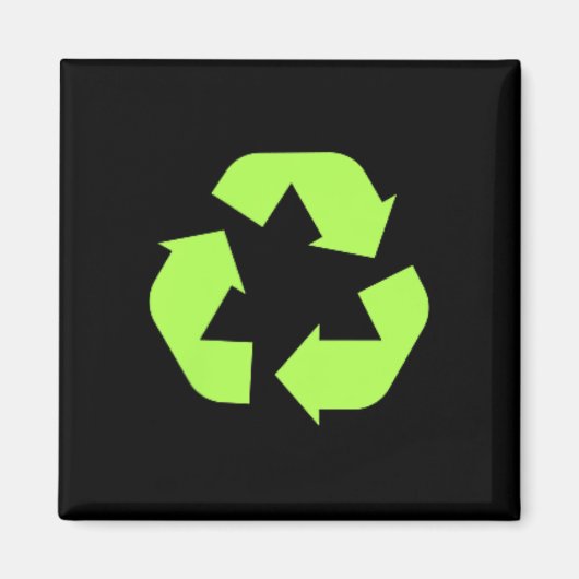 Recycle der Umweltverträglichkeit Magnet (Vorne)