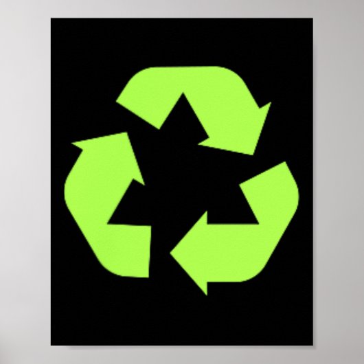 Recycle der Umweltverträglichkeit Poster (Vorne)