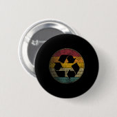 Recycle des Naturschutzplanes zum Tag der Erde Button (Vorne & Hinten)