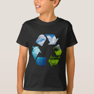 Recycle des Umweltschutzes auf der Erde T-Shirt