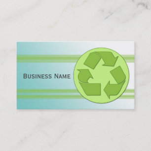 Recycle-Design Visitenkarte