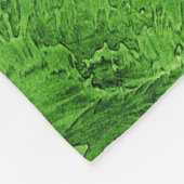 Recycle ein Symbol auf Grunge Hintergrund. Grünes  Fleecedecke (Ecke)