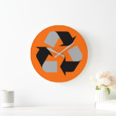 Recycle Große Wanduhr (Zuhause)