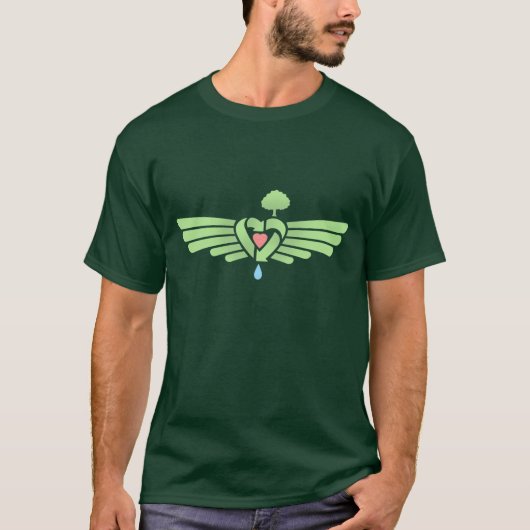 recycle-Herz-DKT T-Shirt (Vorderseite)