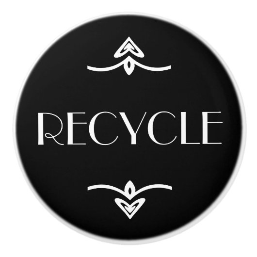 Recycle Keramikknauf (Vorderseite)