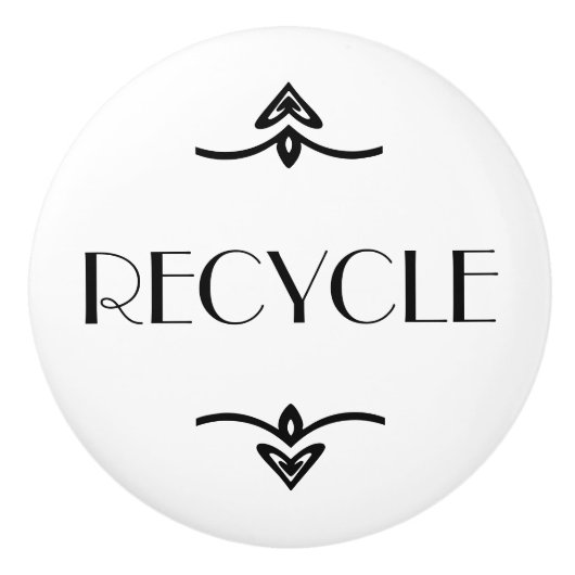 Recycle Keramikknauf (Vorderseite)