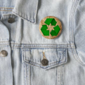 Recycle - Krummpapier Button (Beispiel)