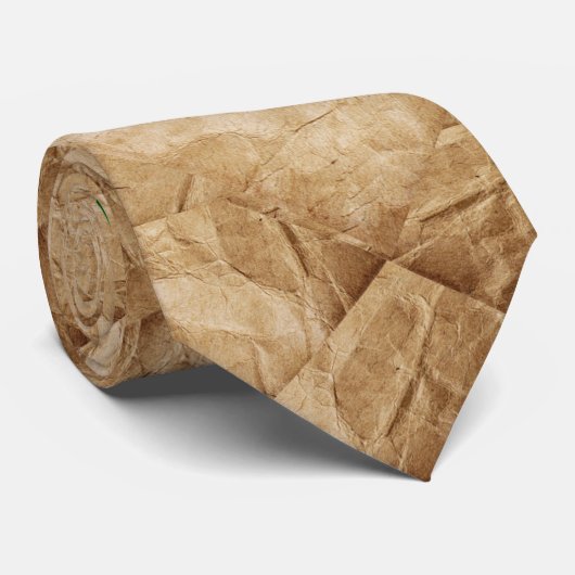 Recycle - Krummpapier Krawatte (Gerollt)