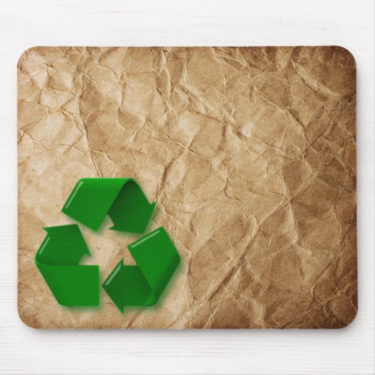 Recycle - Krummpapier Mousepad (Vorne)