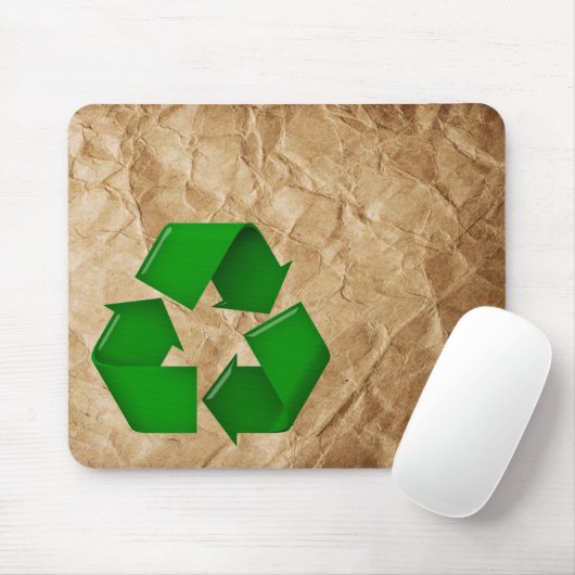 Recycle - Krummpapier Mousepad (Mit Mouse)