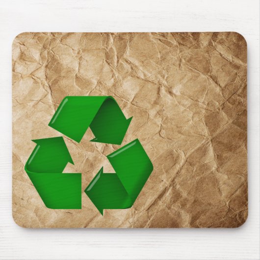 Recycle - Krummpapier Mousepad (Vorne)