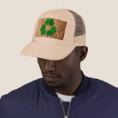Recycle - Krummpapier Truckerkappe (Beispiel)