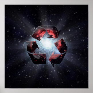 Recycle (Leerzeichen) Poster