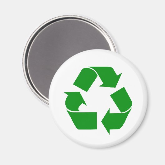 Recycle Magnet (Vorderseite/Rückseite)