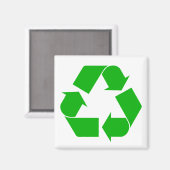 Recycle Magnet (Vorderseite/Rückseite)