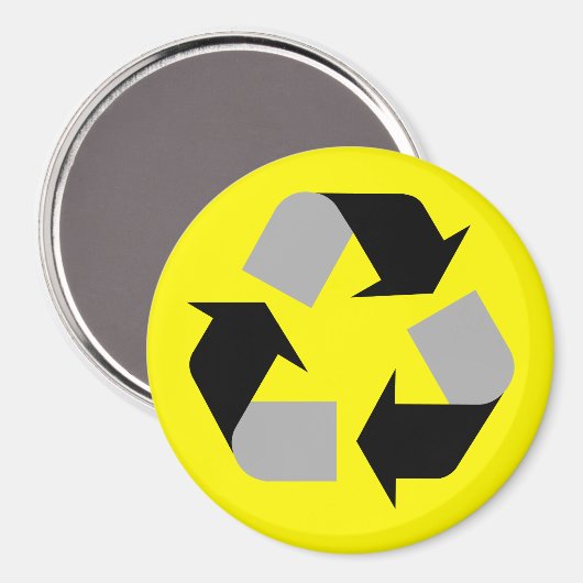 Recycle Magnet (Vorderseite/Rückseite)