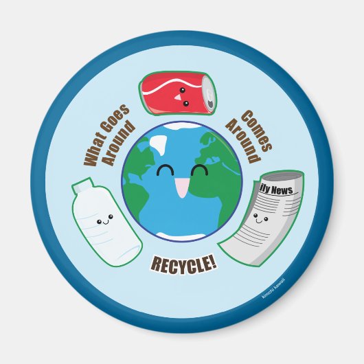 Recycle Magnet (Vorne)