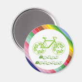 Recycle Magnet (Vorderseite/Rückseite)