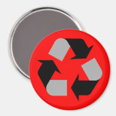 Recycle Magnet (Vorderseite/Rückseite)
