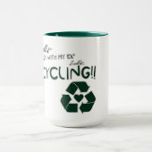 Recycle meines Ex Tasse (Zentrum)