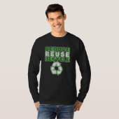 Recycle Müllsammler T-Shirt (Vorne ganz)