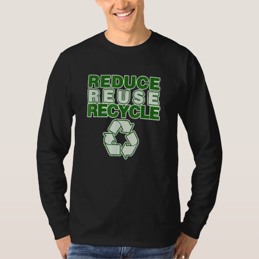 Recycle Müllsammler T-Shirt (Vorderseite)