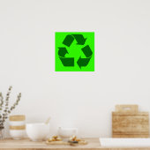 recycle poster (Küche)