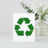 recycle postkarte (Stehend Vorderseite)