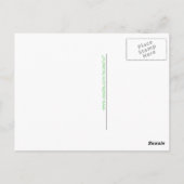 recycle postkarte (Rückseite)