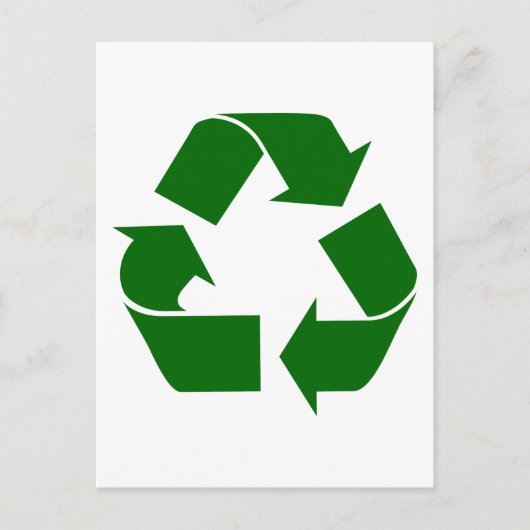 recycle postkarte (Vorderseite)