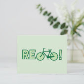 recycle postkarte (Stehend Vorderseite)