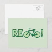 recycle postkarte (Vorne/Hinten)