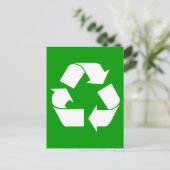 recycle postkarte (Stehend Vorderseite)